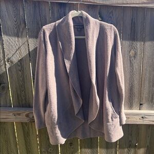 Barefoot Dreams The Cozy Chic Lite Circle Cardigan  Size L/XL Soft